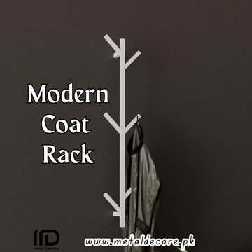 Modern Freestanding Coat & Clothing Organizer by Metal Decore