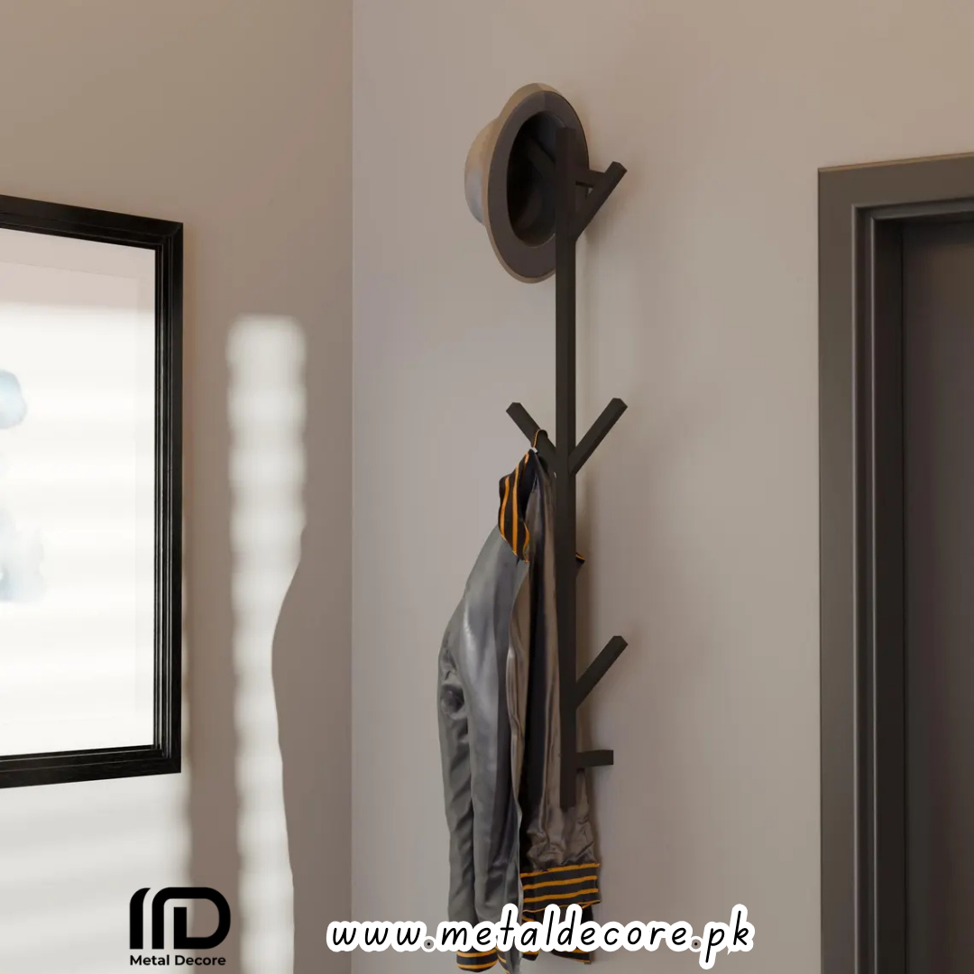 Modern Freestanding Coat & Clothing Organizer by Metal Decore