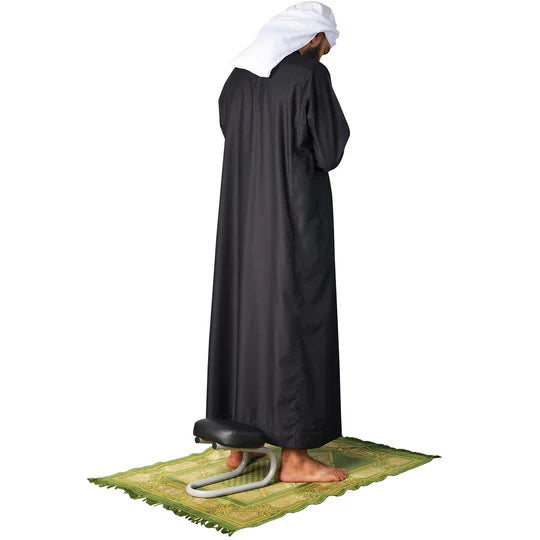 Portable Namaz Chair | Namaz chair | Mini Prayer Stool by metal decore