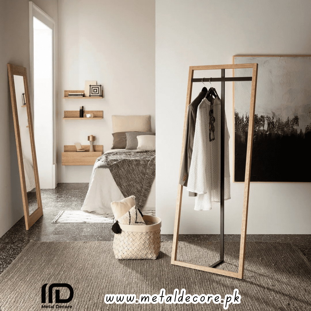 Bold Look Metal Clothing Rack
