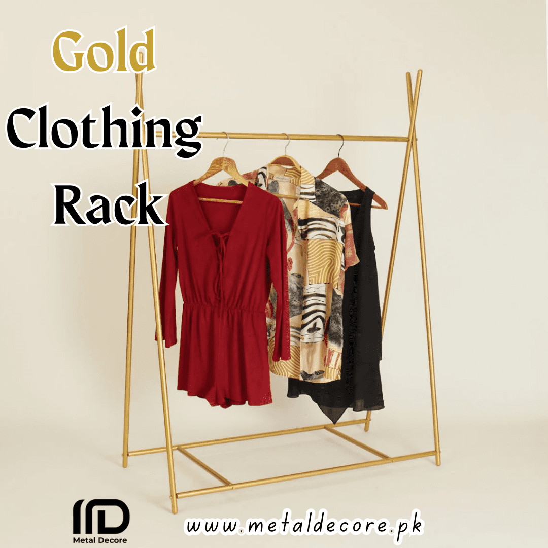 Boutique Elegance Standing Clothing Rack