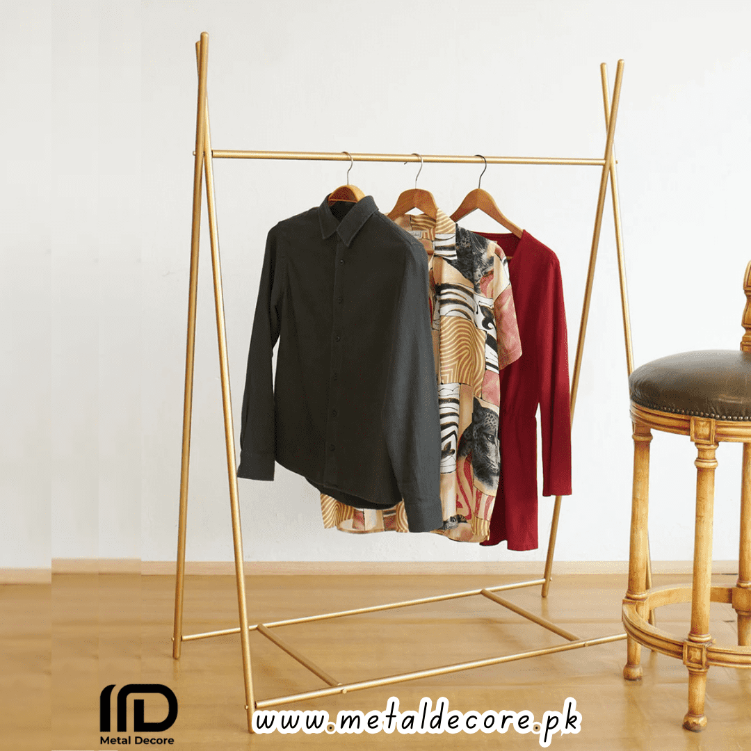 Boutique Elegance Standing Clothing Rack - Image 6