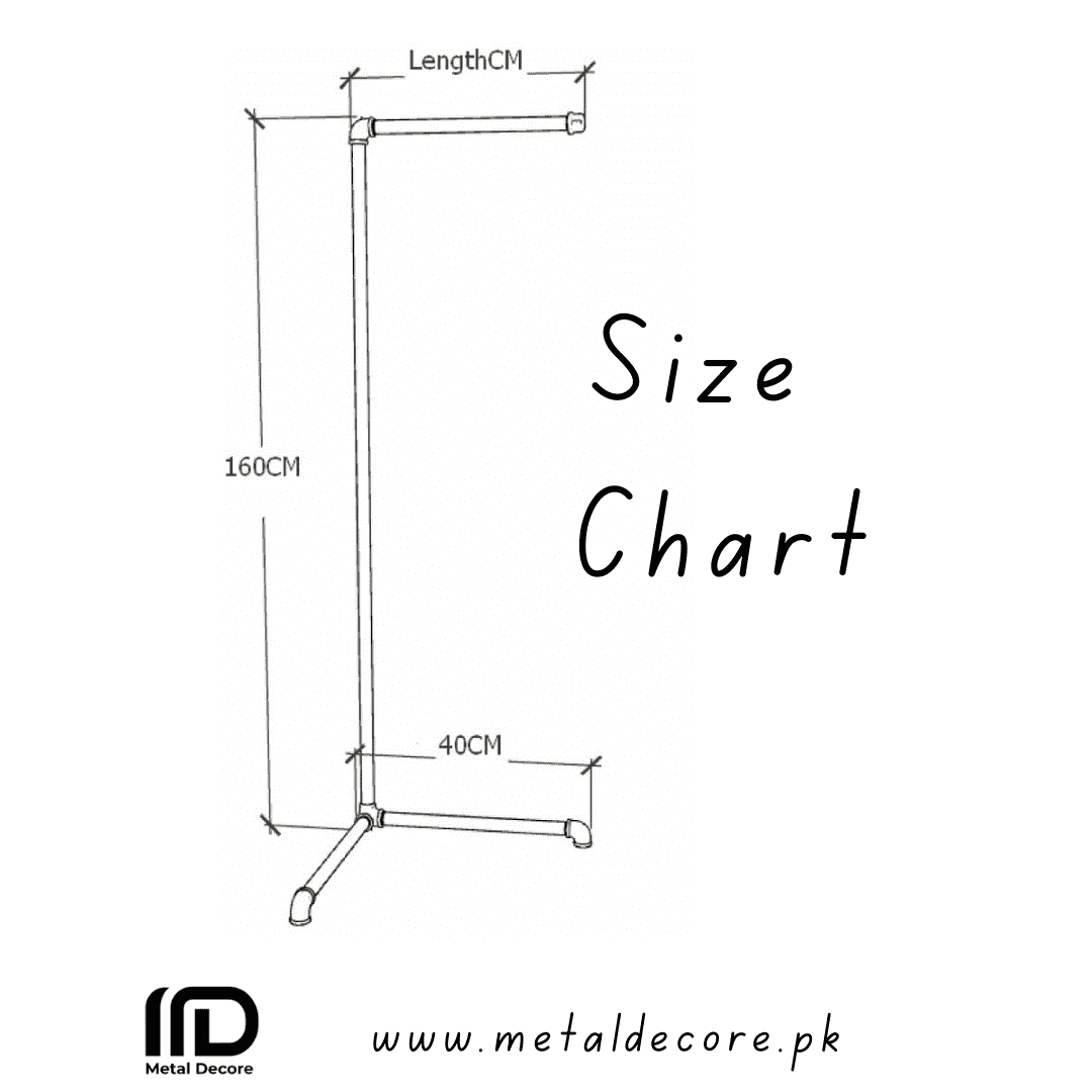 Freestanding Corner Pipe Clothing Rack - Image 4