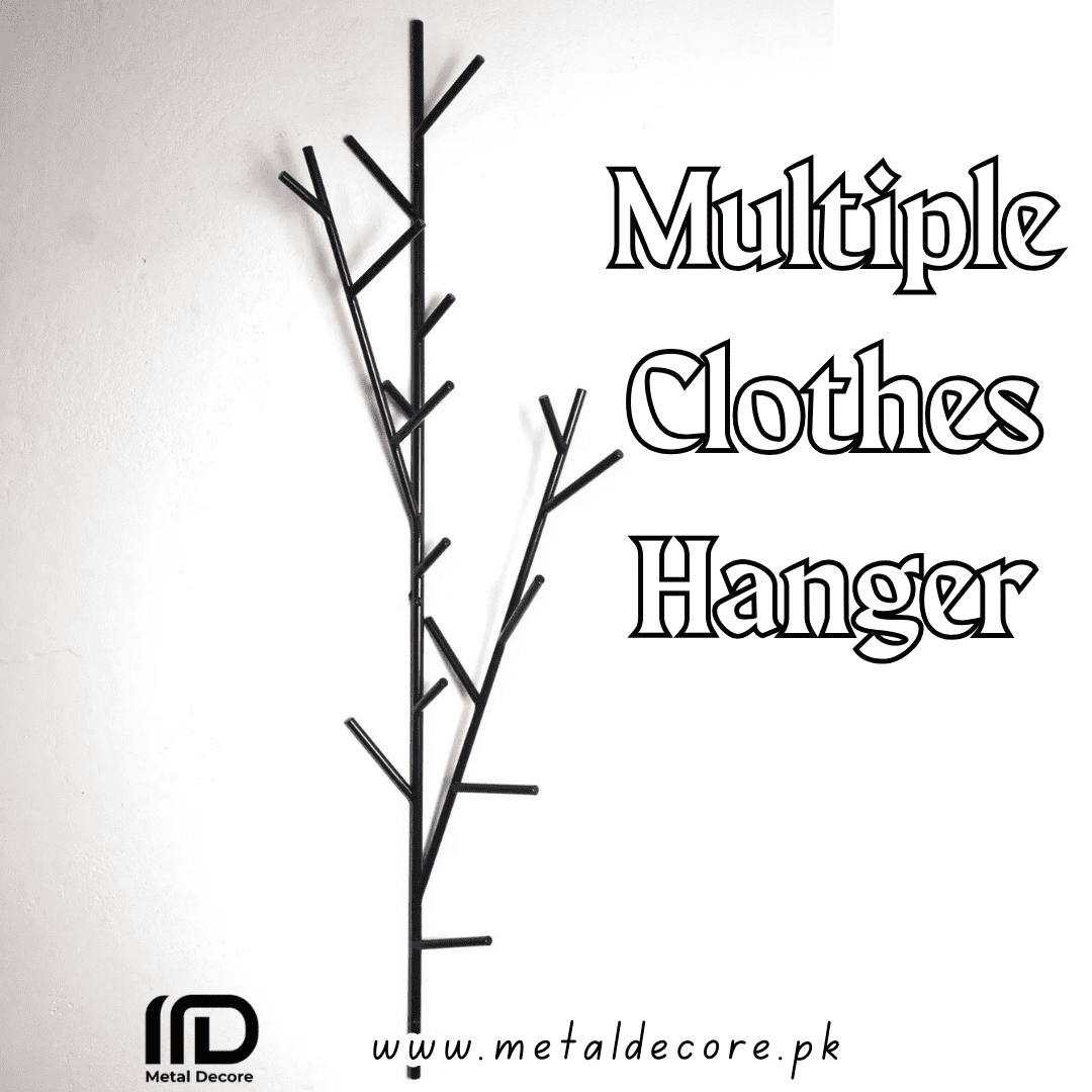 Large Metal Twig Wall Hook