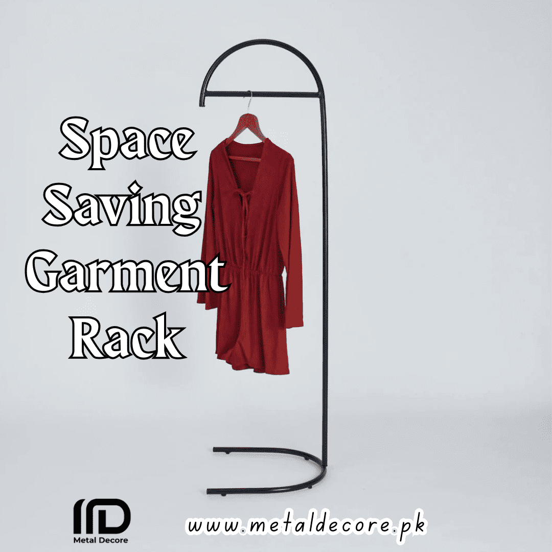 Minimalist Black Standing Clothing Rack