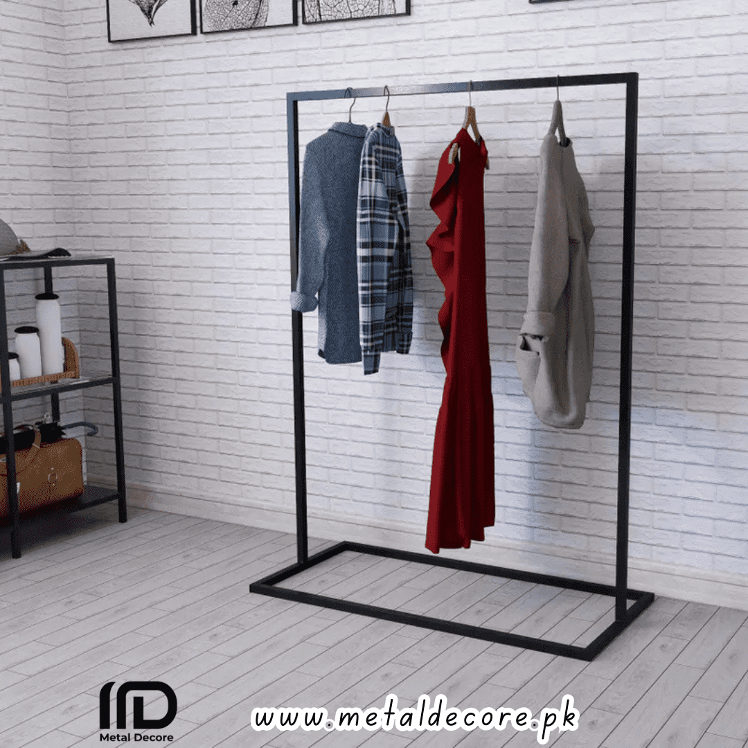 Minimalist, Modular Metal Customizable Clothing Rack - Image 4
